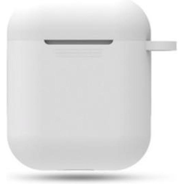 Hidzo hoes voor Apple's Airpods - Siliconen - Wit