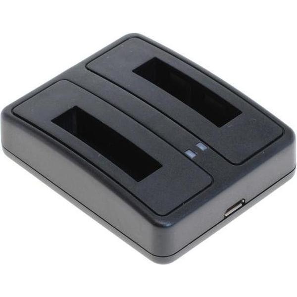 OTB-batterijlader 1802 Dual voor Panasonic DMW-BCM13 - zwart