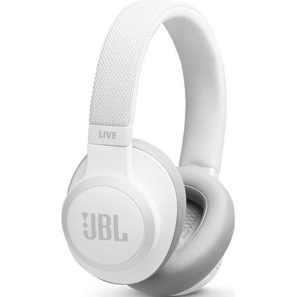 JBL Live 650BTNC - Noise cancelling koptelefoon - Wit