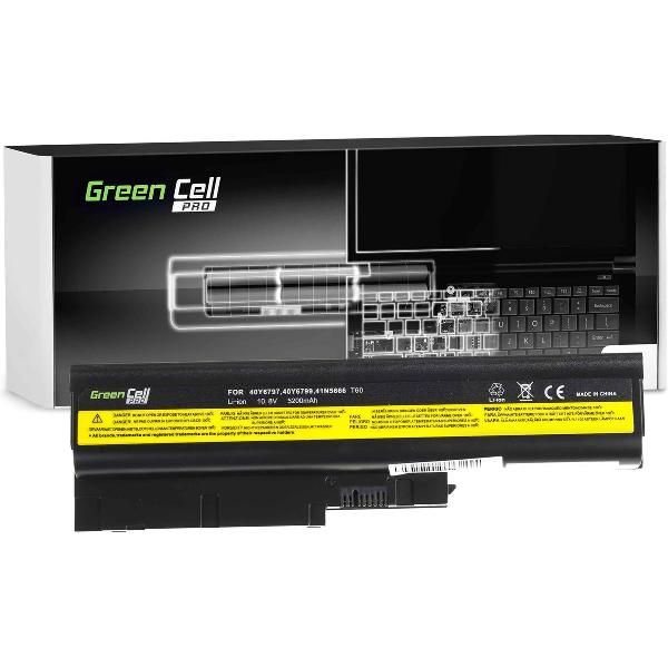 PRO Batterij voor Lenovo ThinkPad T60 T61 R60 R61 / 11,1V 5200mAh