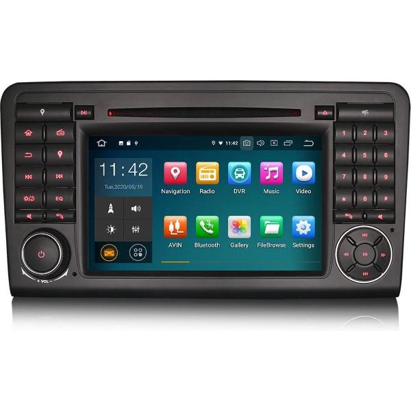 Mercedes ML & GL | EU Navigatie Autoradio | Android 10 | Bluetooth | Stuurbediening