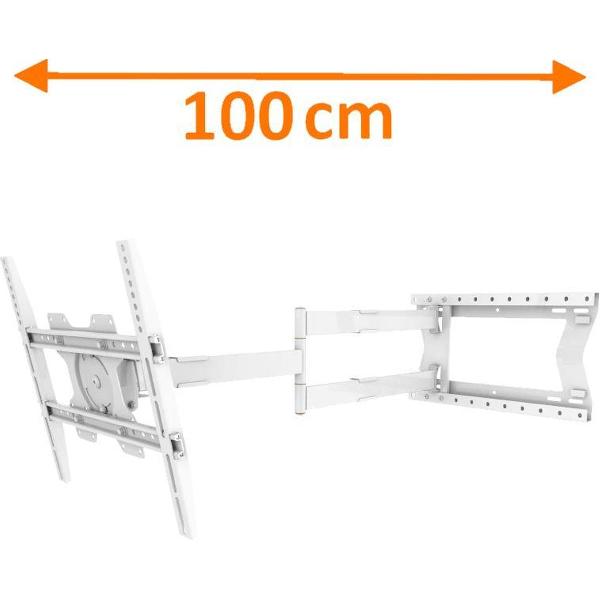 XTRarm Crius 100 cm TV Beugel White