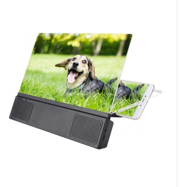 Drphone- LP5 - Scherm Vergroter Met AUX 3.5mm - Luidspreker- zwart