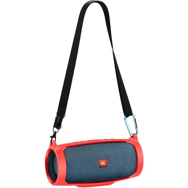 JBL Charge 4 Beschermhoes | Siliconen Case | Hoes Rood