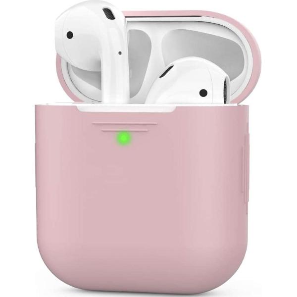YPCd® Airpods Case - Siliconen - Roze
