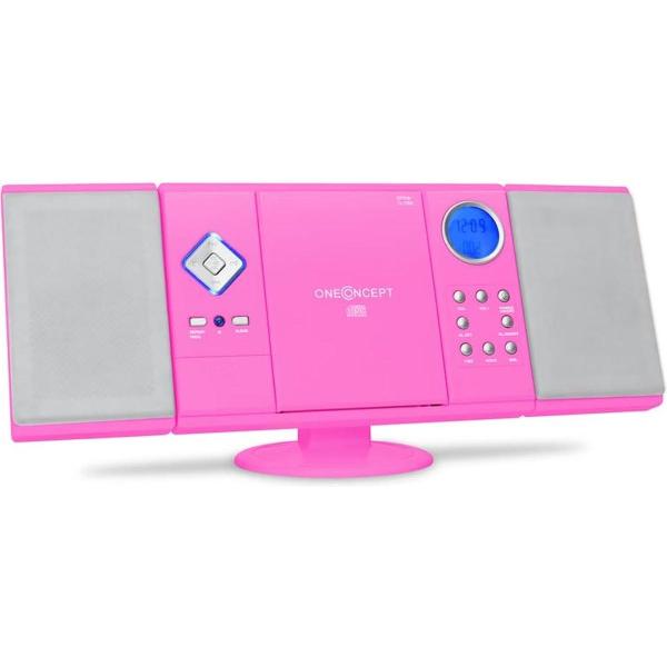 OneConcept V-12 HiFi CD player Roze