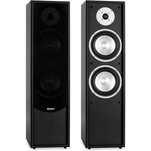 Auna Line-300-BK 2-weg Zwart Bedraad 160 W