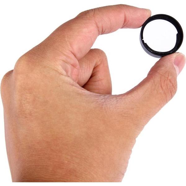 SING voor Xiaomi Xiaoyi Yi II Sport actiecamera Proffesional 4K UV-filter (zwart)