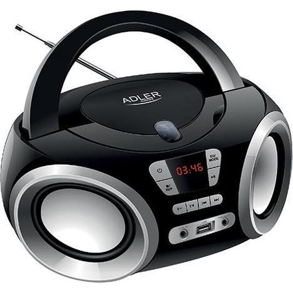 Adler AD 1181 - CD Boombox - zwart