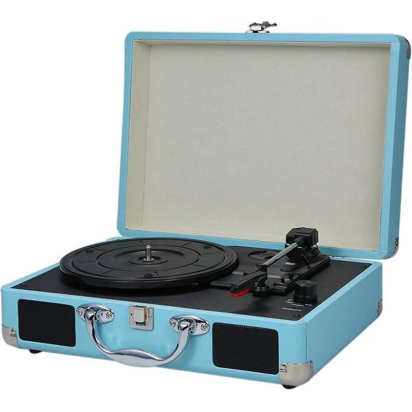 Draagbare platenspeler met luidsprekers Vintage Bluetooth-fonograaf Platenspeler Platenspeler Stereogeluid MDY-1603-1