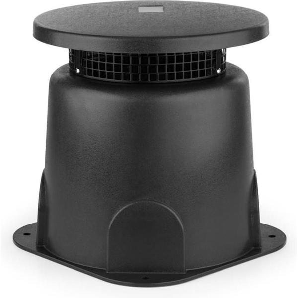 oneConcept GS 665 Outdoor tuinluidspreker buitenluidspreker - Geïntegreerde diffuser voor 360 ° surround sound - donkergrijs