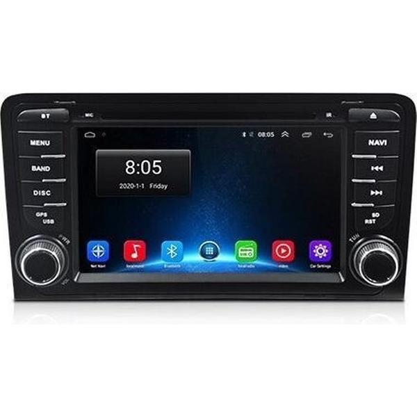 Navigatie radio Audi A3 / RS3, Android, Apple Carplay, 7 inch scherm, GPS, Wifi, Mirror link, Bluetooth