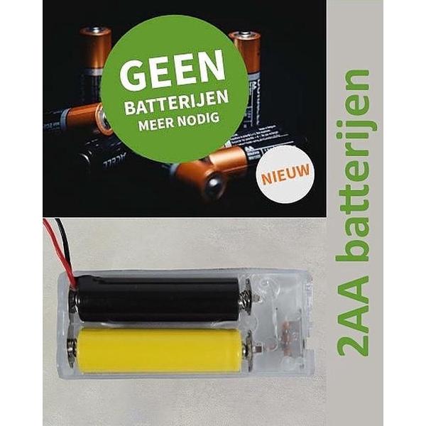 BATTERIJVERVANGER - 2x AA - 2XAA TRAFO 3.2V