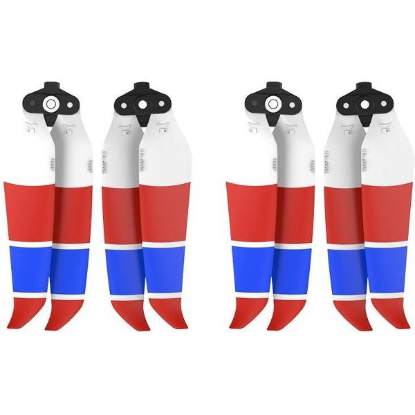50CAL Mavic Air 2 7238F Low Noise Props (2 paar) rood / blauw
