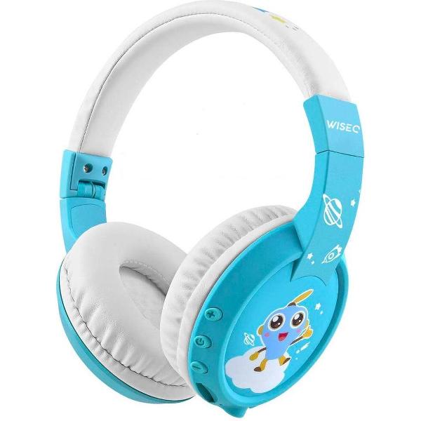 WISEQ Bluetooth Koptelefoon voor Kinderen - 15 uur Muziek - Onbreekbare hoofdband - Draadloos