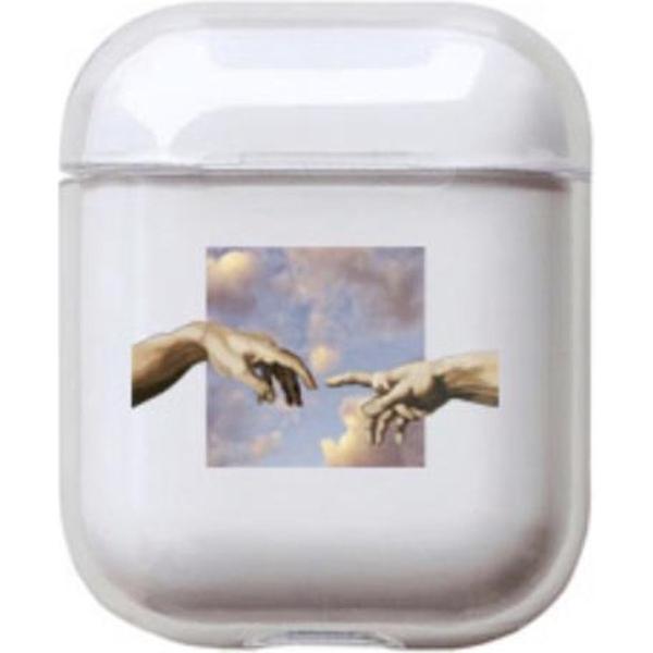 Airpods Case Hoesje voor Apple Airpods 1 en 2 - The hand of God Airpods hoesje