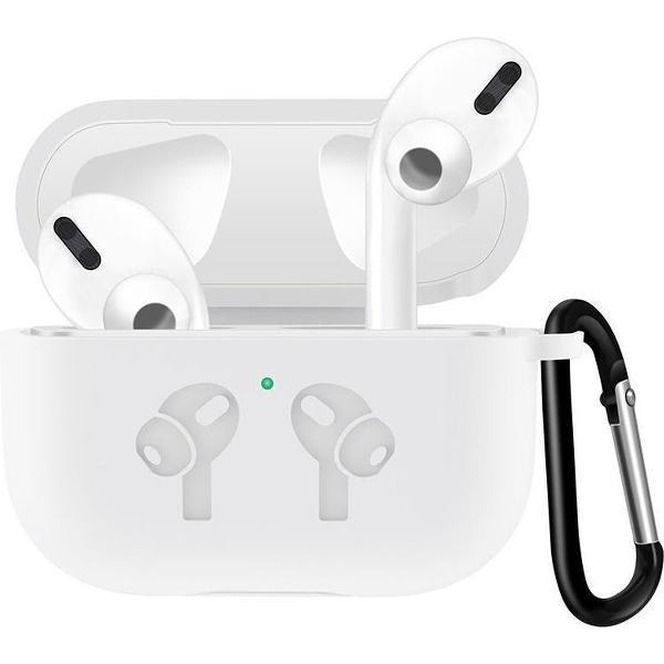Case Cover Voor Apple Airpods Pro- Wit Watchbands-shop.nl