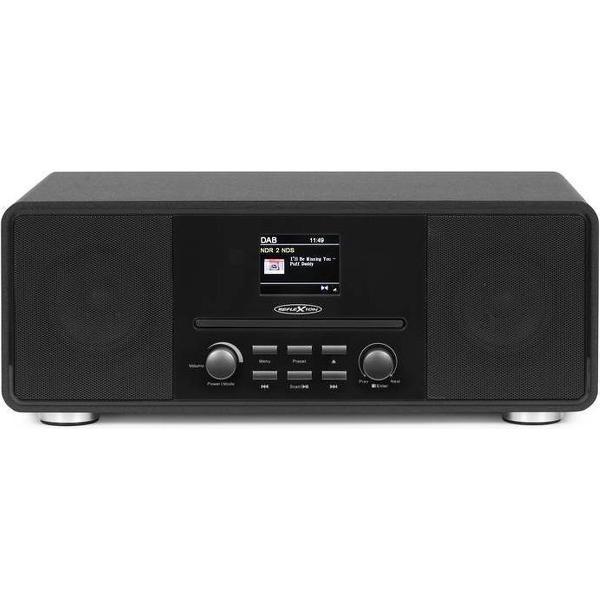 Reflexion HRA19DAB/BK Tafelradio DAB+, FM AUX, Bluetooth, CD Zwart