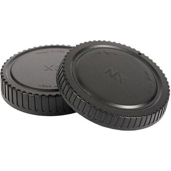 Achterdop+Bodydop (2 stuk): Samsung NX mount camera lens