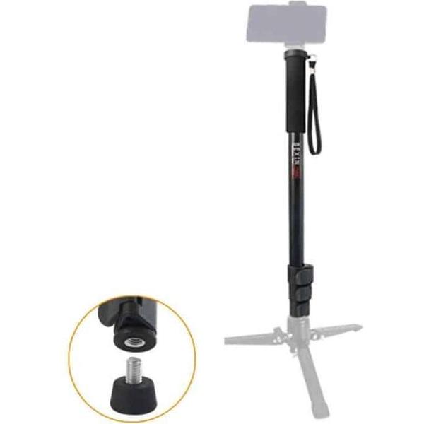 BEXIN P-264B Draagbare Mobiele Telefoon SLR Camera Fotografie Monopod Houder Selfie Mount Alpenstock Pole
