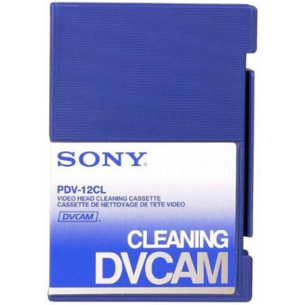 Sony PDVM-12CL DVCAM Video Head Cleaning cassette / DVCAM videokoppen reinigingscassette / 12 minuten / 140 poetsbeurten