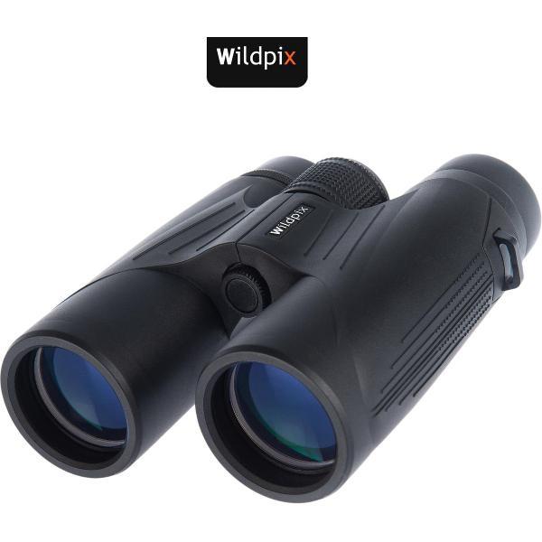 Wildpix EAGLE Verrekijker 10X42 Zwart - Complete kijker met draagriem en draagtasje - Ook voor brildragers