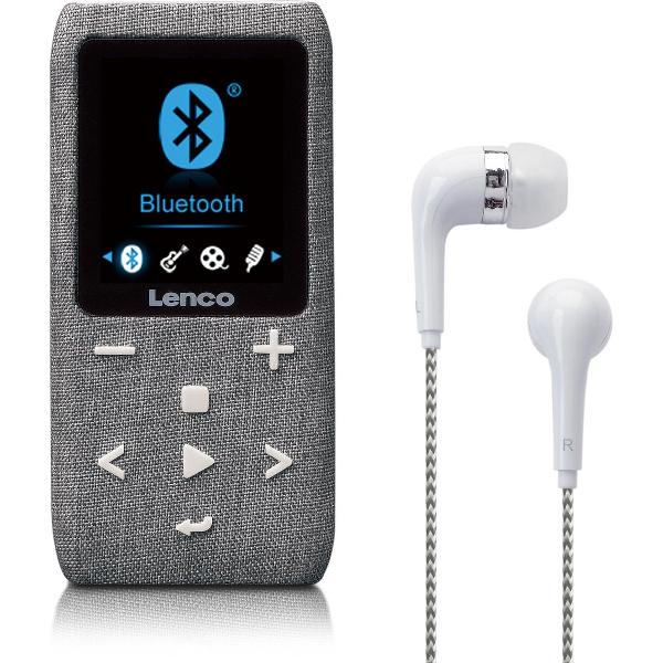 Lenco Xemio-861 - MP3-speler met bluetooth - Grijs