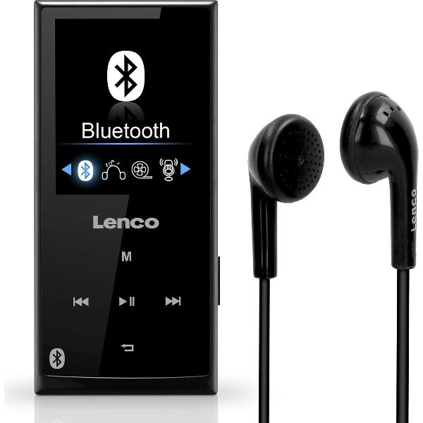 Lenco Xemio-760 - MP3-speler met Bluetooth en 8GB geheugen - Zwart