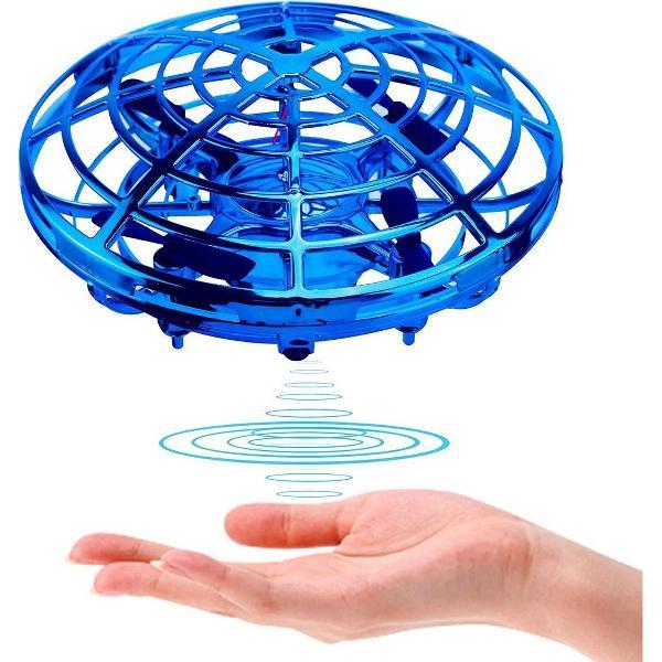 UFO Drone - Handgestuurd – Infrarood sensoren - Blauw