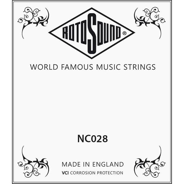 Snaar elektrische gitaar Rotosound NC028 Nickel wound .028