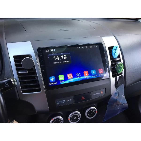 Mitsubishi Outlander 2005-2011 (voor originele systeem met Rockford) Android 10 navigatie Bluetooth USB WiFi 1+16GB