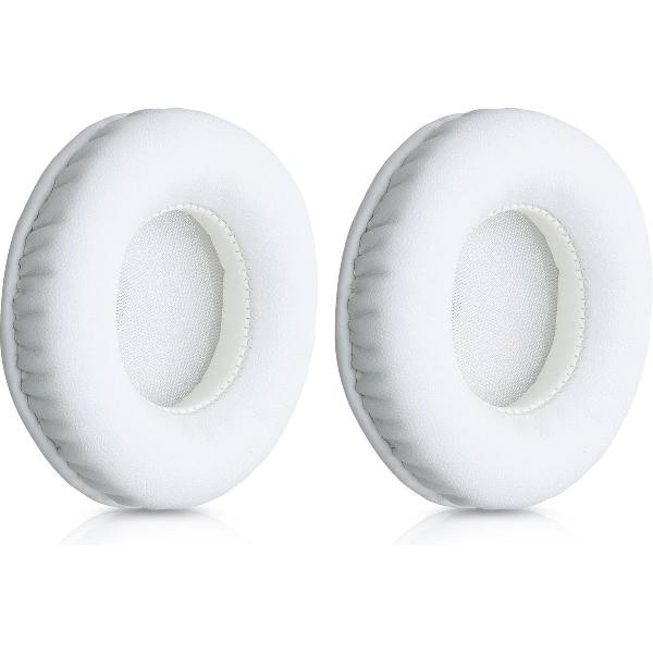 kwmobile 2x oorkussens voor Sennheiser Urbanite koptelefoons - imitatieleer - voor over-ear-koptelefoon - wit
