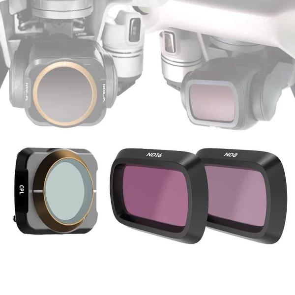 JSR Drone 3 in 1 CPL + ND8 + ND16 Lensfilter voor DJI MAVIC Air 2