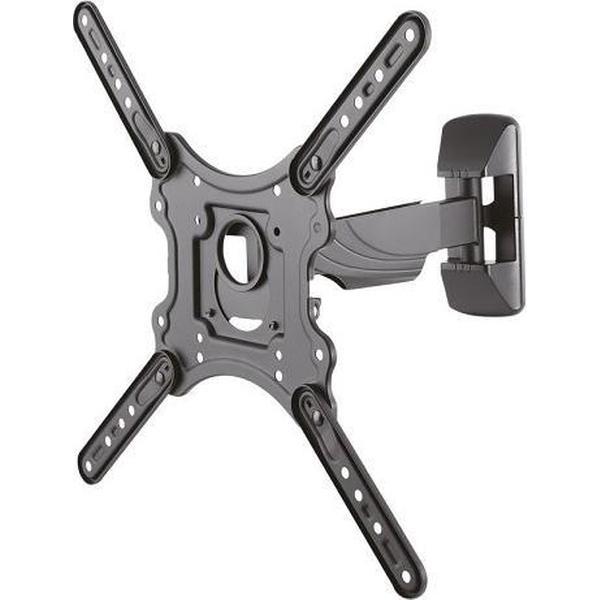 NewStar LED-W420 - Muurmontage voor LCD-scherm (full-motion) - zwart - schermgrootte: 23-55