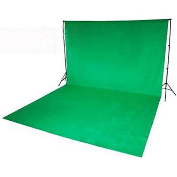 FOTOSTUDIO ACHTERGRONDDOEK VAN KATOEN 3 X 6 METER GROEN