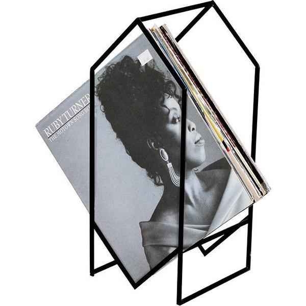 LP vinyl platenrek - opbergrek 30 lp vinyl platen