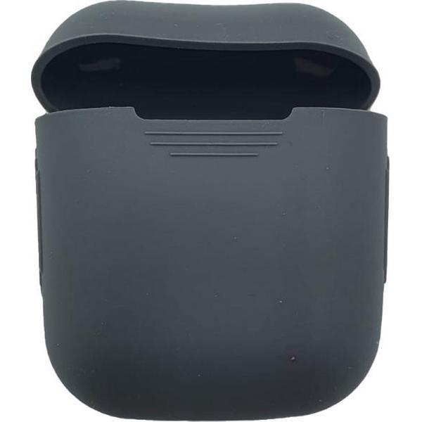 Airpod Case – Airpod Hoesje – Voor Airpods 1&2 - Silicone Grijs – oDaani