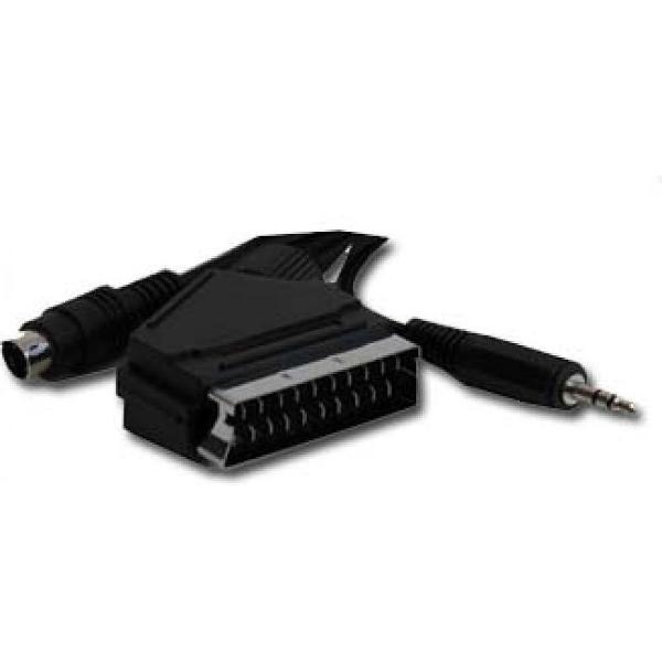 Cablexpert S-VHS en 3,5mm Jack naar Scart kabel - 5 meter