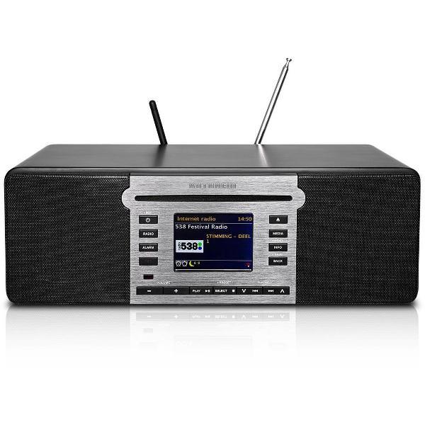 Kathrein DAB+ 100 Tafelradio FM, DAB+ DAB+, FM, Bluetooth, WiFi, CD Zwart
