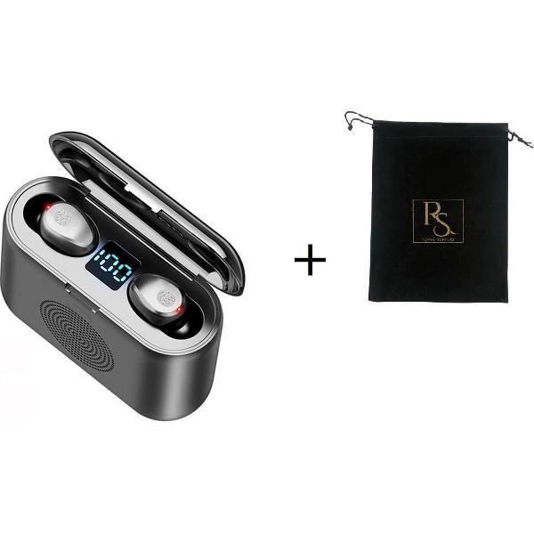 Draadloze Oordopjes -Oordopjes -Oortjes-Draadloze koptelefoons- Draadloze Bluetooth oordopjes-Headset met microfoon-Bluetooth- Powerbank Oplader- Spatwaterdicht- & Galaxy Buds- Draadloze oordopjes sport-Cadeau -Valentijn