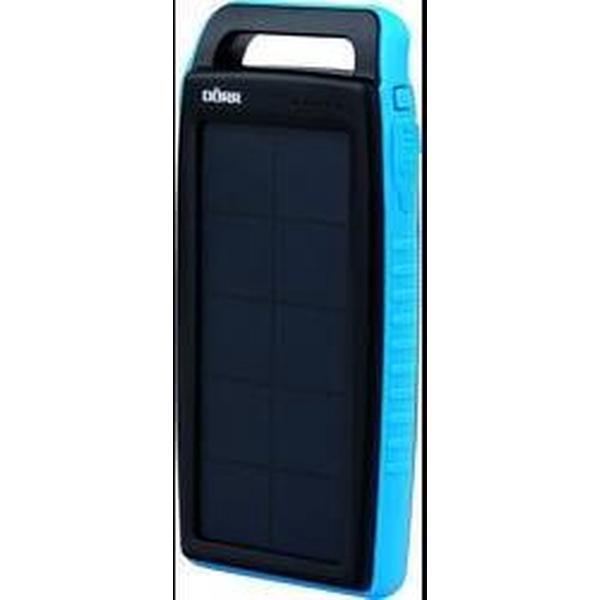 DÖRR SC-15000 bl 15 Ah 980551 Powerbank op zonne-energie Laadstroom zonnecel 220 mA Capaciteit 15 Ah