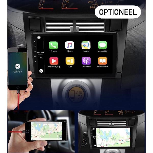 GRATIS CAMERA! Toyota Yaris 2006-2011 Android 10 navigatie Bluetooth USB WiFi 2+32GB