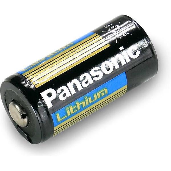 1Stuk - CR123A Panasonic Industrial