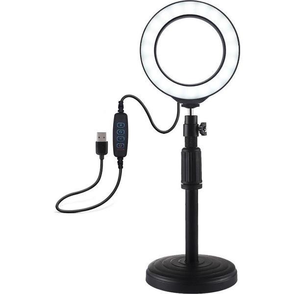 Jumalu USB LED Ring - Make-up lamp - Ringlamp - Ring licht - beauty lamp - Make up lamp - vlog lamp