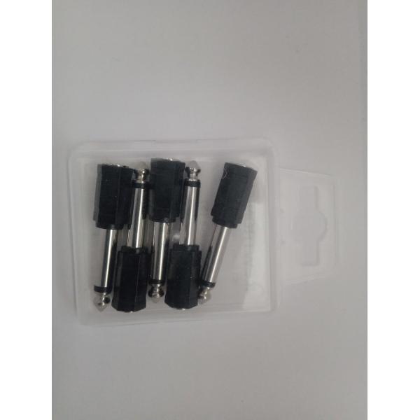 NEWTRONICS Multipack 5x MONO adapter 3.5mm(v)-6.35mm(m)