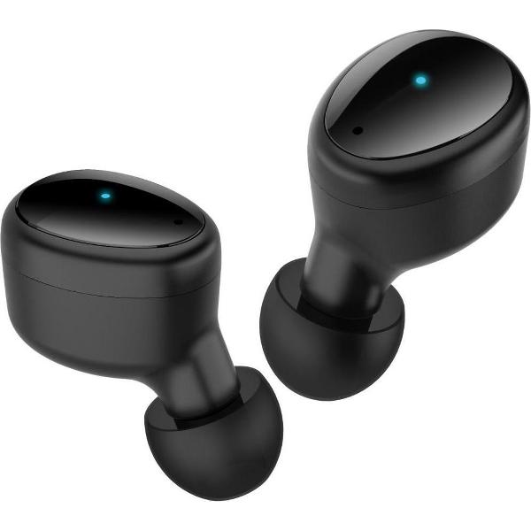 Grixx Optimum Draadloze oordopjes/pods - inclusief oplaadcase - Bluetooth - Zwart