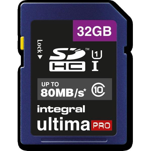 Integral INSDH32G-100V10 flashgeheugen 32 GB SD UHS-I