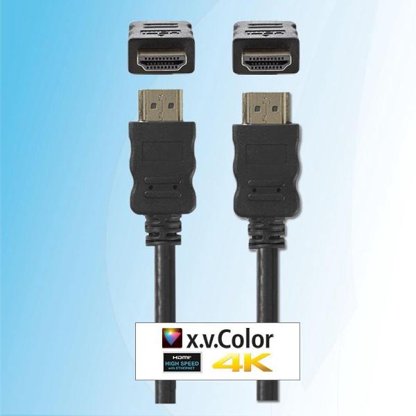 Budget 15 meter HDMI kabel 4K Ultra HD 3D geschikt: TV, Beamer, Laptop, PS3, PS4