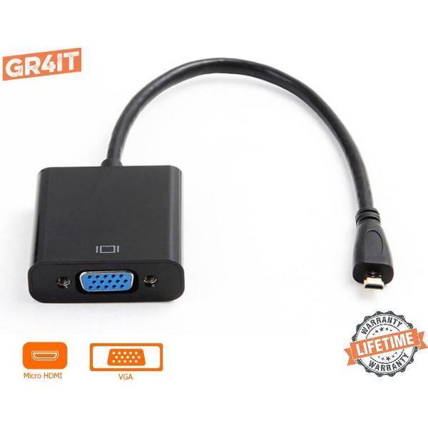 Micro HDMI naar VGA Adapter (1080P)