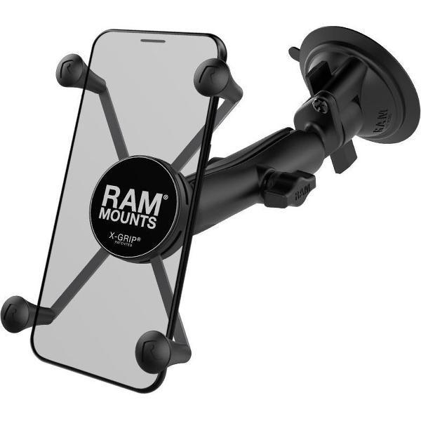 RAM Mount X-Grip zuignapset large smartphones, lange arm RAM-B-166-C-UN10U -